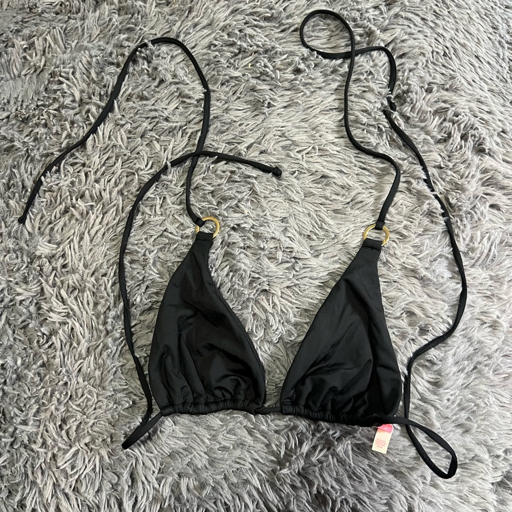 Victoria's Secret Black Bikini Top